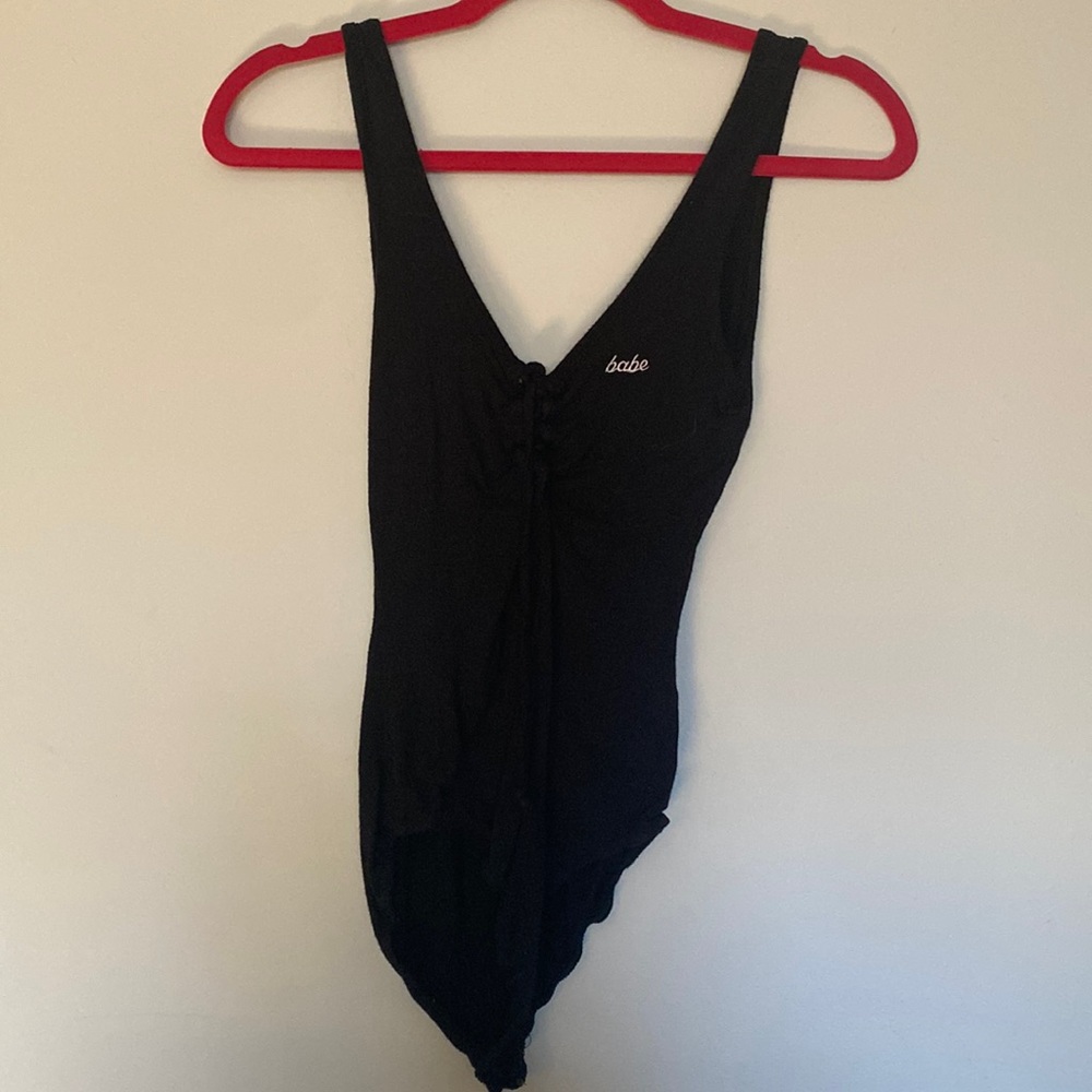 Black bodysuit